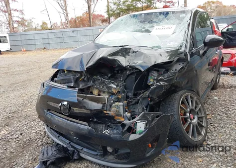 2013 Fiat 500 Abarth from USA, damaged, VIN 3C3CFFFH2DT607638